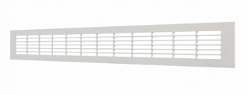 картинка 5006DP AL Silver 	Решетка вентиляционная DP AL переточная 500x60 алюминий Silver ERA  от компании САНВЕНТ
