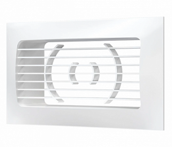 картинка Решётка вентиляционная с прямоугольным фланцем Эра 612РСФ от компании САНВЕНТ