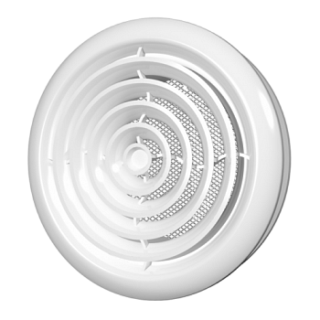 картинка Диффузор приточно-вытяжной со стопорным кольцом и фланцем 12,5 DK от компании САНВЕНТ