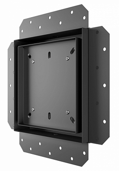 картинка EXCELLENT Ceramo 4С ВВ Matt black 	Вентилятор встраиваемый EXCELLENT Ceramo D100 под плитку осевой обр.кл. шарикоподшипник черный ERA  от компании САНВЕНТ