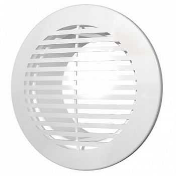 картинка Решётка вентиляционная вытяжная круглая разъёмная с фланцем Эра 10РКФ от компании САНВЕНТ