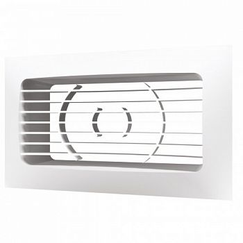 картинка Решётка вентиляционная с прямоугольным фланцем Эра 511 РСФ от компании САНВЕНТ