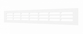 картинка 3004DP AL 	Решетка вентиляционная DP AL переточная 300x42 алюминий White ERA  от компании САНВЕНТ