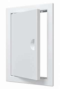 картинка Л1015Р, Люк-дверца ревизионная 122х172 с фланцем 98х148 с ручкой АБС от компании САНВЕНТ