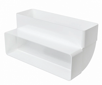 картинка Колено вертикальное 90° плоское 620КВП от компании САНВЕНТ