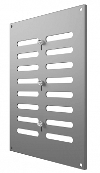 картинка 1825МЕР-В Серый Решетка вентиляционная МЕР-В регулируемая 180х250 окраш.сталь серый ERA от компании САНВЕНТ