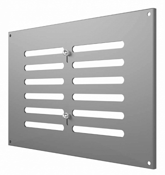 картинка 3020МЕР-В Серый Решетка вентиляционная МЕР-В регулируемая 300х200 окраш.сталь серый ERA от компании САНВЕНТ