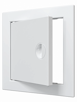 картинка  Л1515Р, Люк-дверца ревизионная 168х168 с фланцем 146х146 с ручкой АБС от компании САНВЕНТ