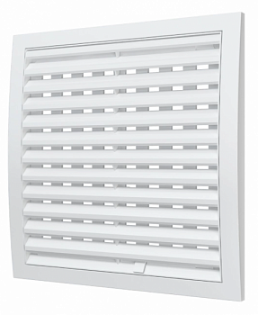 картинка Решётка вентиляционная с регулируемым живым сечением, разъёмная Эра 2525РРП от компании САНВЕНТ