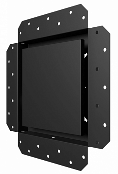 картинка EXCELLENT 4C BB Matt black Вентилятор осевой скрытого монтажа D100																 от компании САНВЕНТ