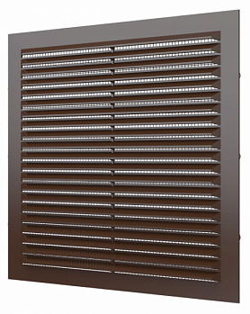 картинка Решётка вентиляционная с сеткой Эра 2323 С корич. от компании САНВЕНТ
