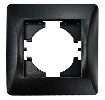 картинка Рамка для регулятора скорости WallPad черная от компании САНВЕНТ