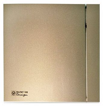 картинка Вентилятор накладной Soler & Palau SILENT-100 CRZ CHAMPAGNE DESIGN-4C от компании САНВЕНТ