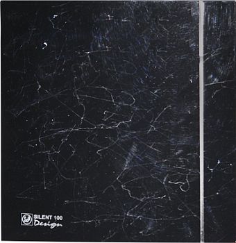 картинка Вентилятор накладной Soler & Palau SILENT-200 CZ MARBLE BLACK DESIGN-4C от компании САНВЕНТ