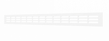 картинка 5004DP AL 	Решетка вентиляционная DP AL переточная 500x42 алюминий White ERA  от компании САНВЕНТ