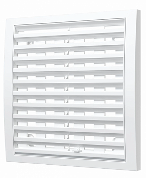картинка Решётка вентиляционная с регулируемым живым сечением, разъёмная Эра 2020РРП от компании САНВЕНТ