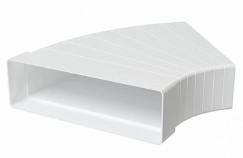 картинка Колено разноугловое горизонтальное плоское 620КРП от компании САНВЕНТ