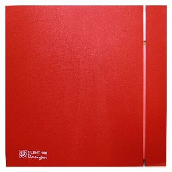 картинка Вентилятор накладной Soler & Palau SILENT-100 CRZ RED DESIGN-4C от компании САНВЕНТ
